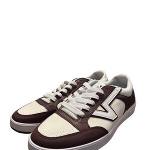 Vans White and Brown Men's Sneakers